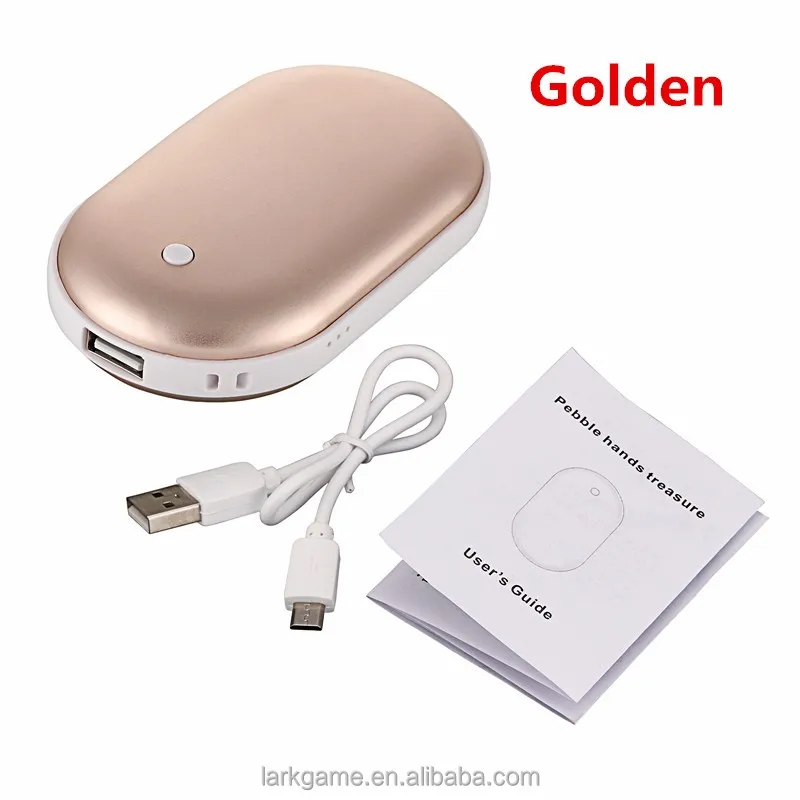 2 в 1 карман нагреватель как грелка для рук Многофункциональный портативный Электрический нагреватель 5200 мАч Power Bank для телефона компьютера