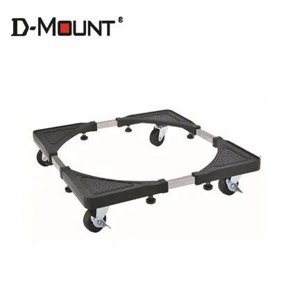 
D-mount 54cm-69cm adjustable fridge movable base trolley washing machine stand 