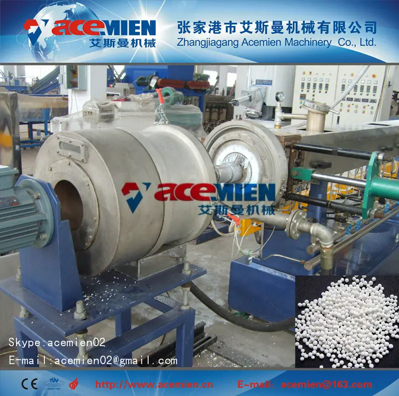 parallel twin screw underwater granulation line