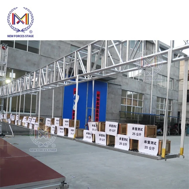 Factory price Aluminum dj booth mini truss stage light frame truss structure $ truss de aluminio