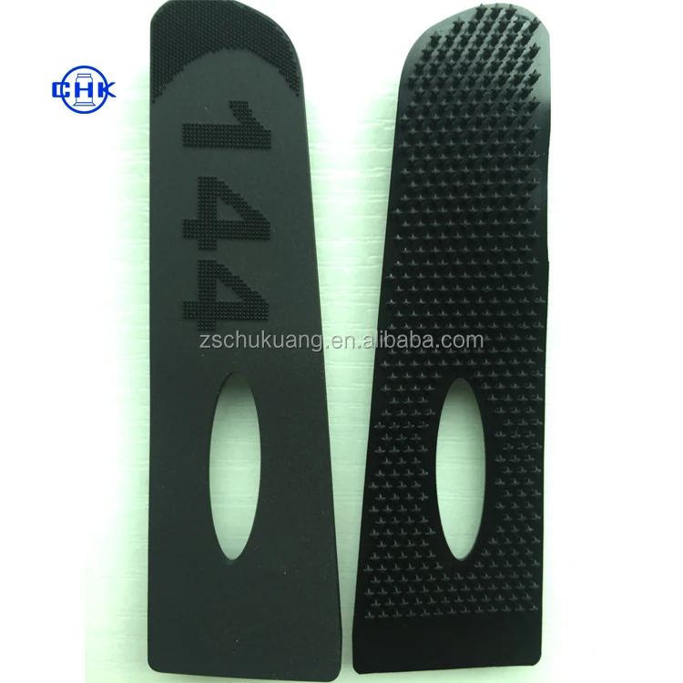 Customized plastic cuff tab injection molded hook