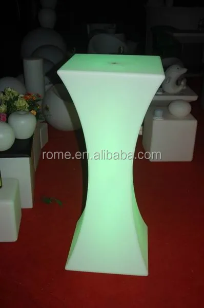 Decorative waterproof led bar stools/KTV party stools/Light Up led Bar Stool