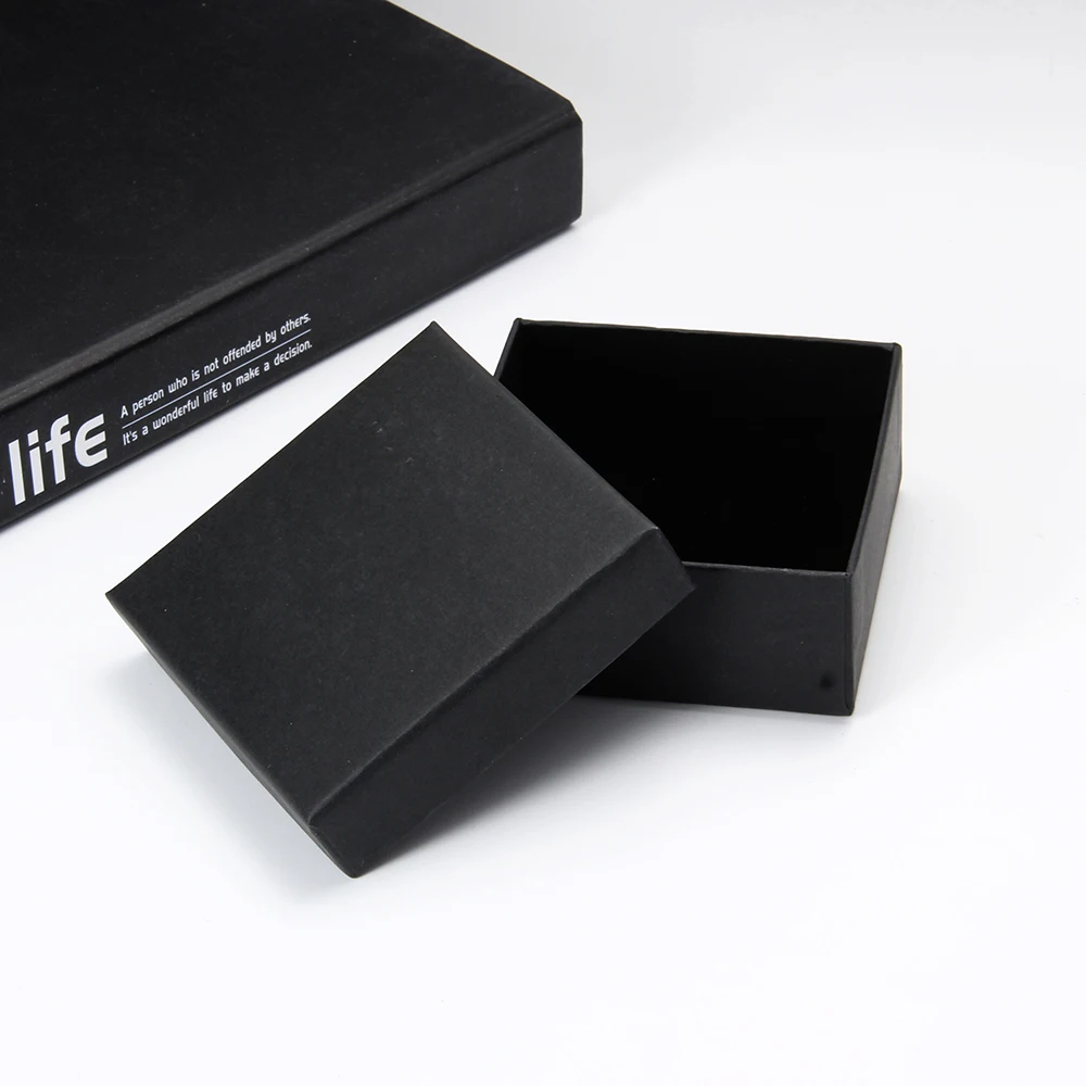 Custom logo unique small gift jewelry boxes necklace ring earring box , cardboard custom logo printed jewelry box