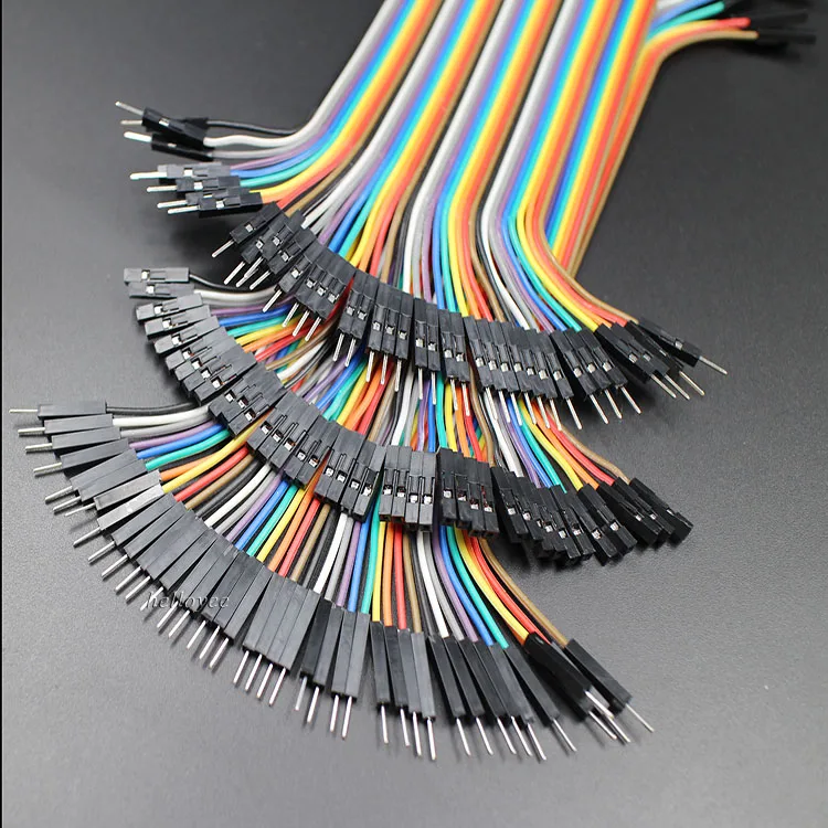 Dupont 15cm Male to Female Jumper Ribbon Cable for Breadboard Prototyping