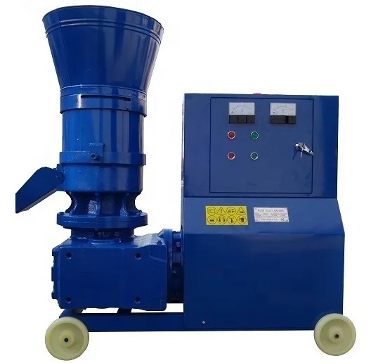 MKL225 roller driven coconut rice husk wheat straw wood pellet mill on selling