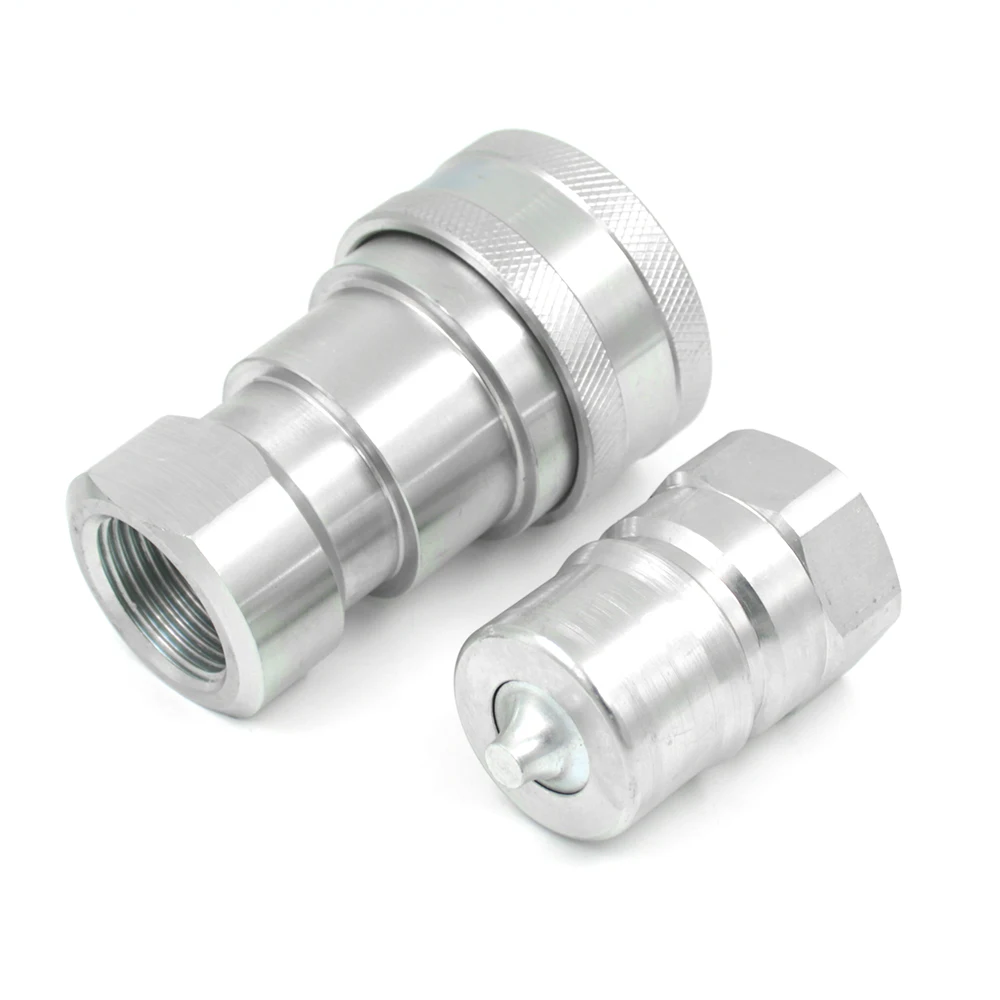 1 inch NPT ISO 7241 series B hydraulic quick connect coupler for heavy duty truck and trailer etc application