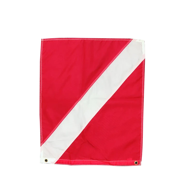 Factory Manufacturer Custom outdoor marine diving equipment International Dive Flags Polyester Dive Flag.