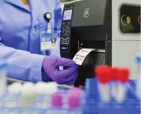 high quality industrial thermal transfer barcode printing label machine Zebra ZT230