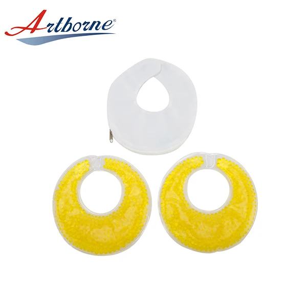 Soft cold hot compress breast soothing gel nursing pad for breastfeeding pain relief