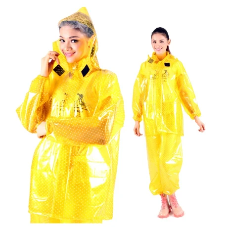 Индивидуальный ПВХ дождевик для велосипеда и мотоцикла