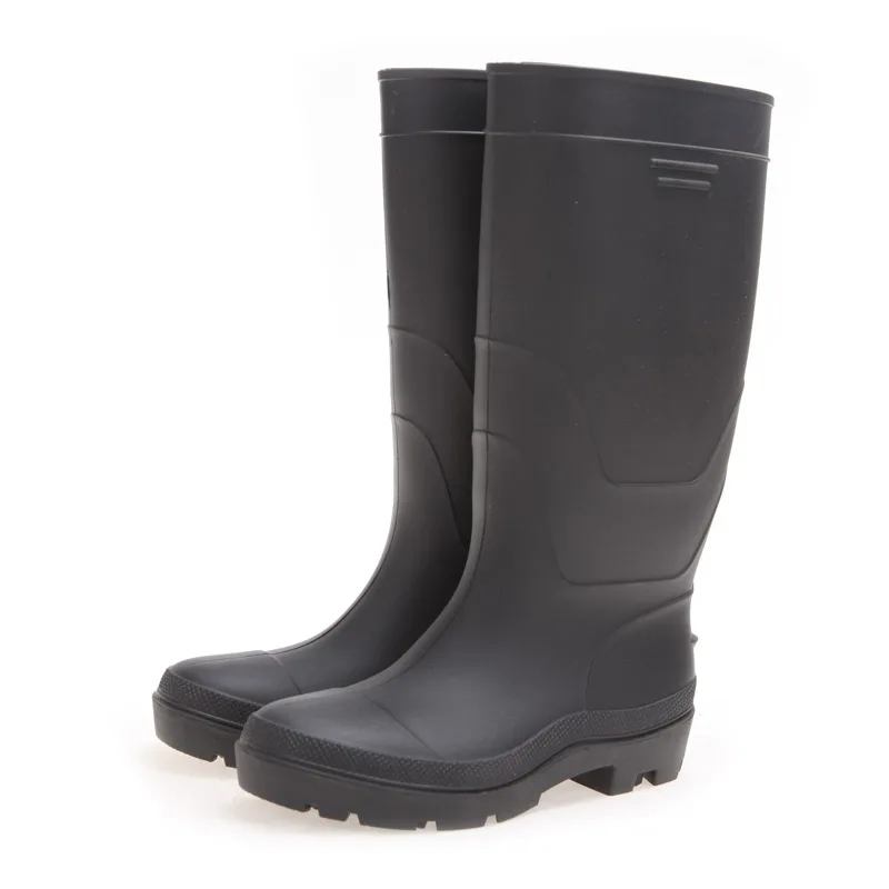 Steel Toe and Midsole Pvc Gumboots Cheap Price Good Quality 100% Waterproof Adult Cotton Fabric Men Customized Waterproof Boot