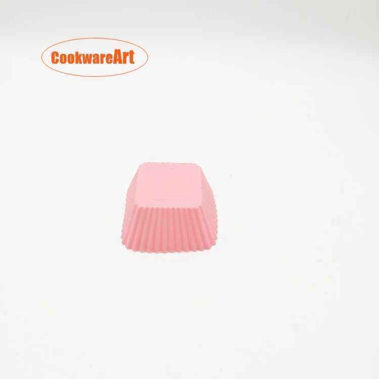 Hot sale  nonstick square shape muffin mold cupcake maker pan mafen cup mold