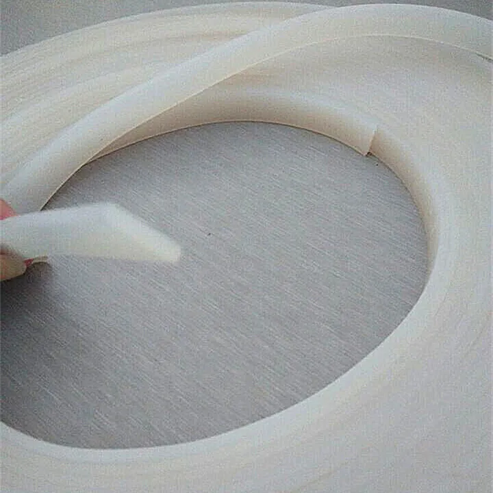 Силиконовая Вшитая Резиновая полоса 14x3 мм, плоская силиконовая экструдированная полоса для светового ящика SEG