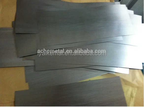 Вольфрама лист вольфрамовой фольги для целевой рентгеновской маммографии детекторы