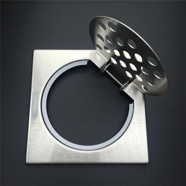 Cheap 100 x 100mm 4-inches Stainless Steel Floor Drain Cover