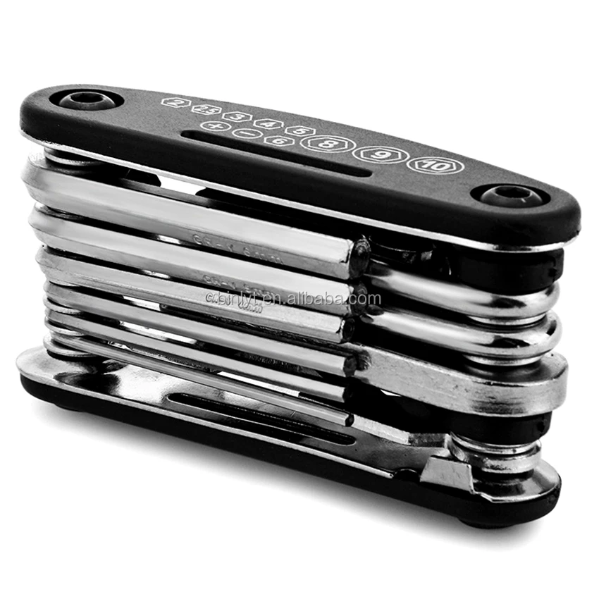 Useful 16 in 1 Bike Bicycle Repair Tool Set Hex Wrench Screwdrivers Nut Tools Hex Key Bicicleta Cycling Bicycle Repairing Tools