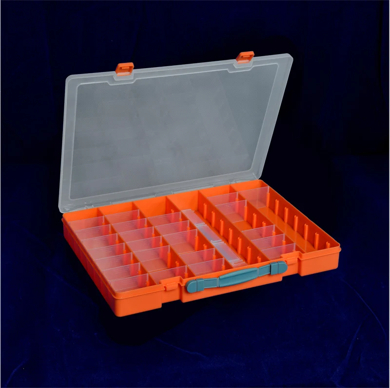 OEM factory manufacturer compartement PP plastic screw storage box