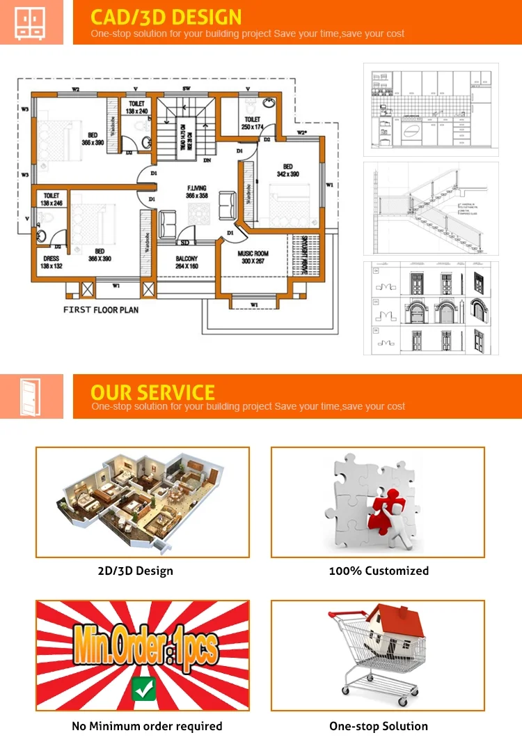 ORomantic soft bed Italian style Round bed with massage function