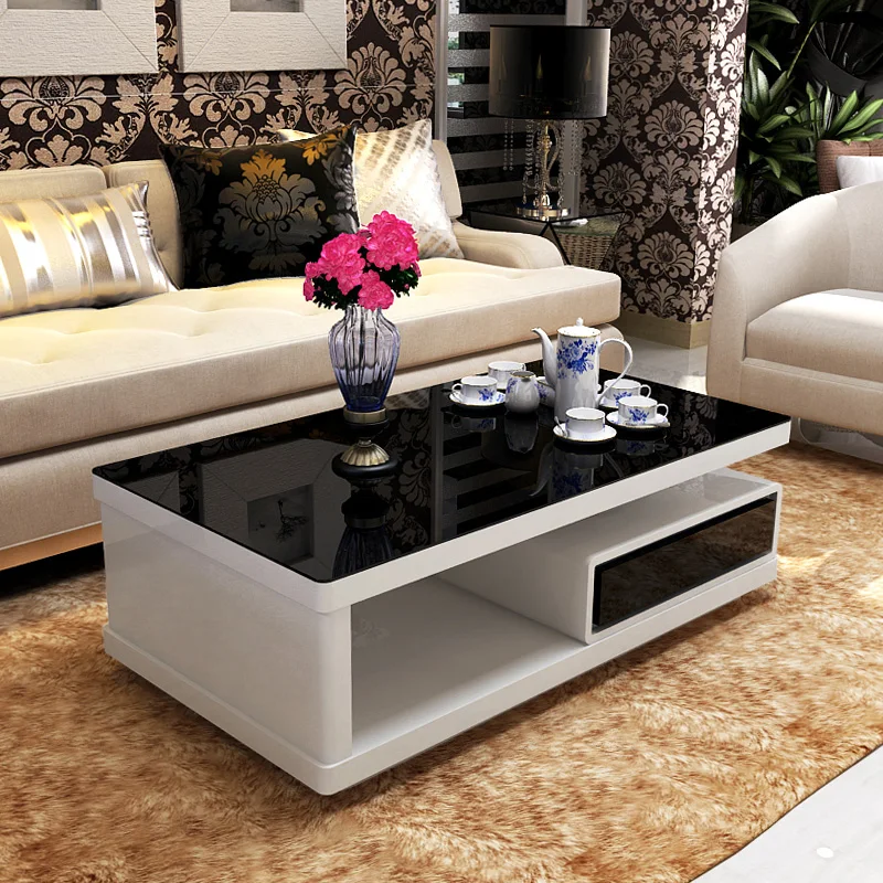 
Coffee table living room furniture modern tea table and tv stand 