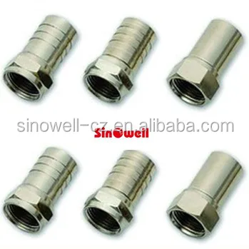 
rg11 rg6 compression f connector 