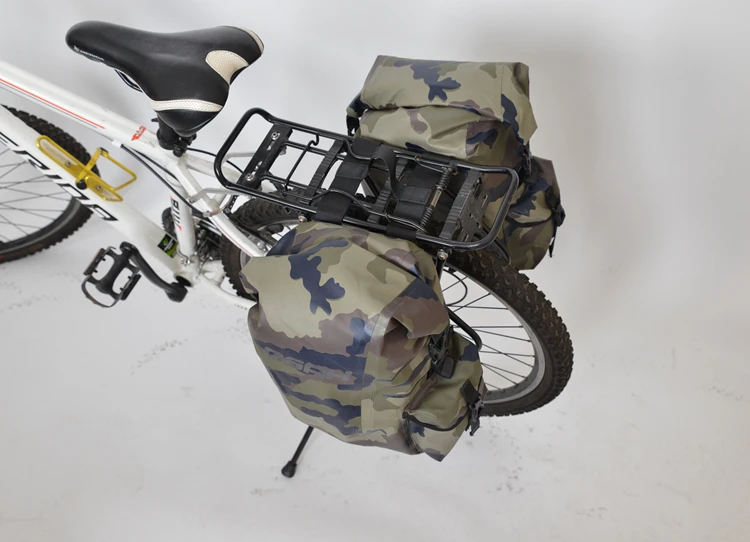 Wholesale waterproof bicycle pannier bag bicycle rack bag