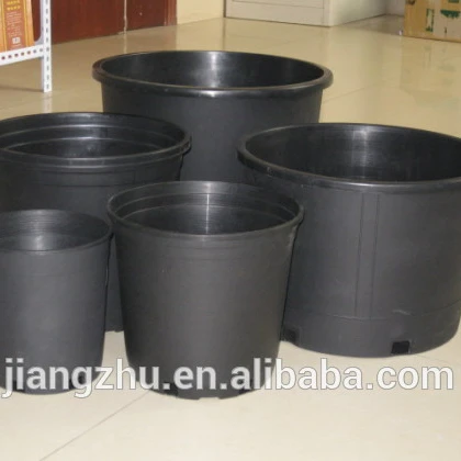 
plastic gallon barrel flower pot 