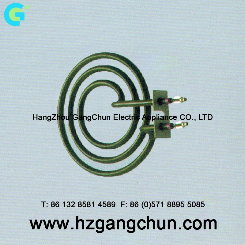 Green Heating Element Coil Tube