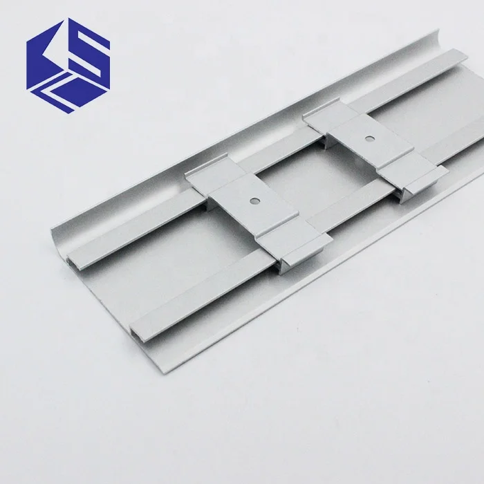High quality modern style anodize aluminum floor plinth