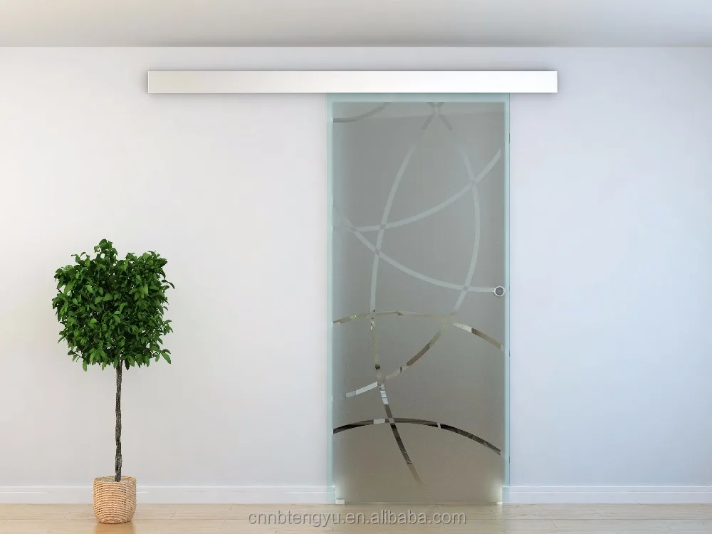 
Glass Sliding Door Aluminium Sliding Barn Door Hardware Flat Rail Glass Aluminum Sliding Barn Door Hardware 