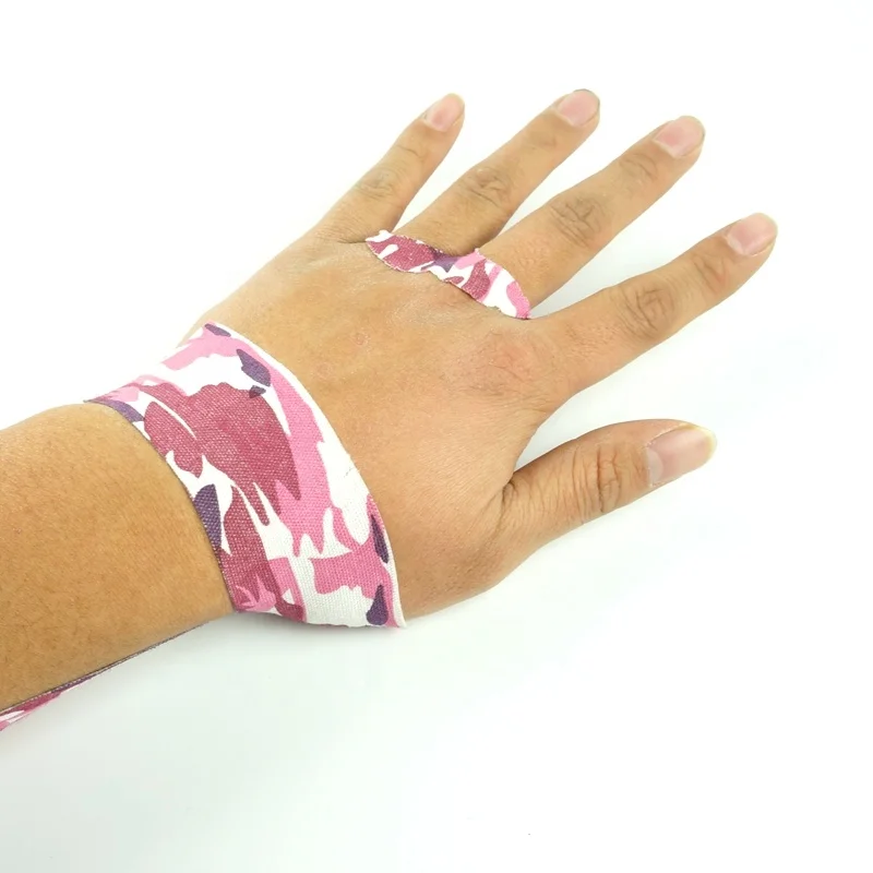 
Self Stick Tape Gymnastic Hand Grips for Workout, Chin-up, Weight Lifting, Pull-up and Cross Training ,Kettlebell 