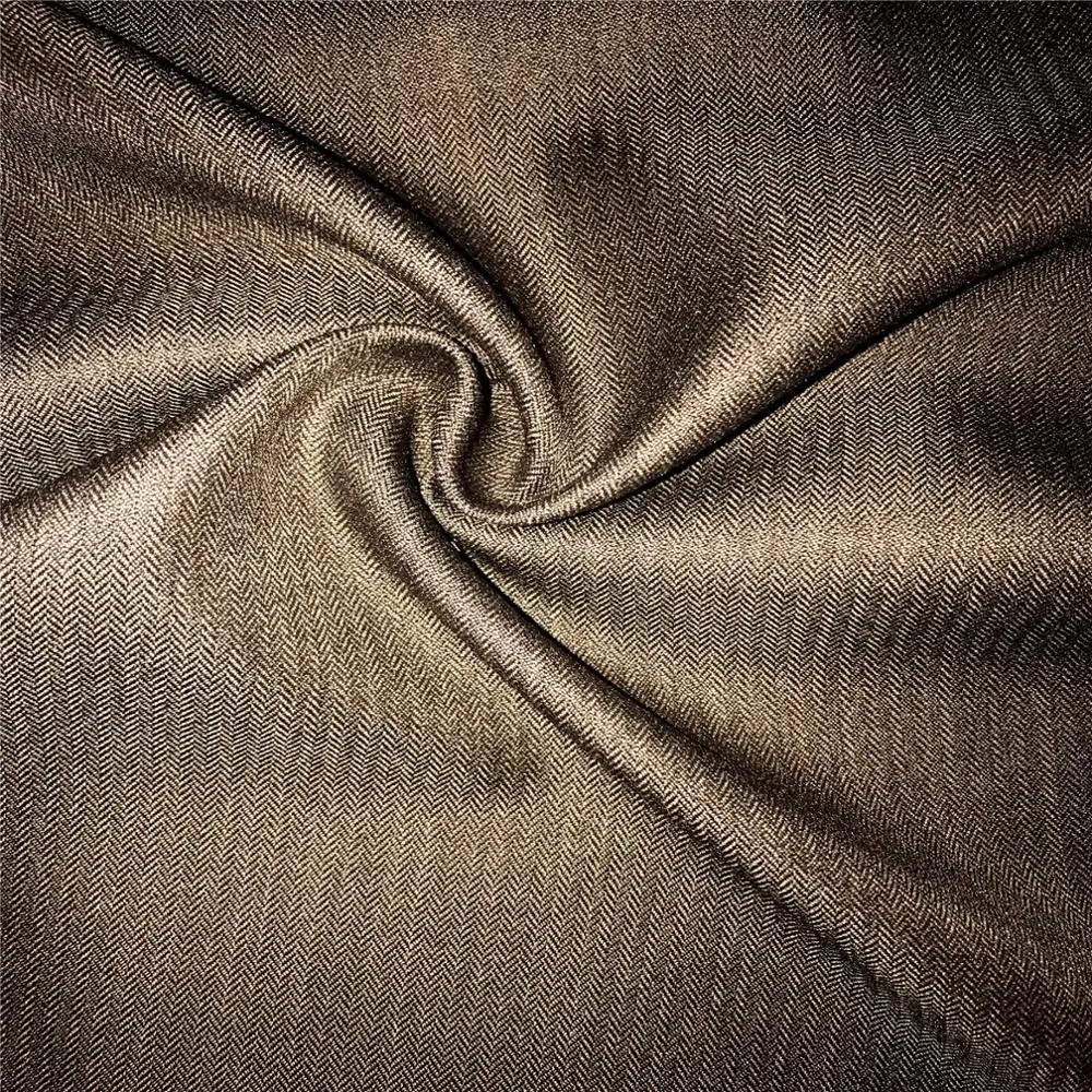 Eco-Friendly  Recycled fabric with certification and hanger /170D*170D 100%Polyester soft and shiny fabric for garments