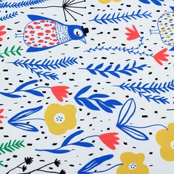 Wholesale Floral Printed Cotton Fabric Tecidos Quilting Textiles For DIY Sewing Home Decoration Crafts