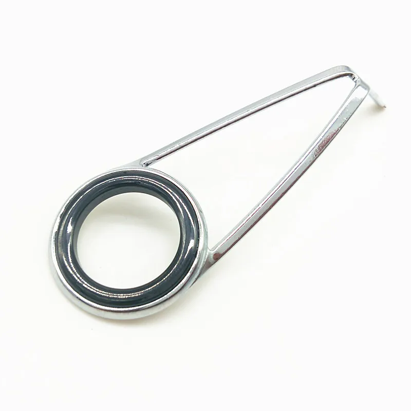 8pcs/set stainless steel frame KL series bracket inside ceramic ring Fishing Rod Guide