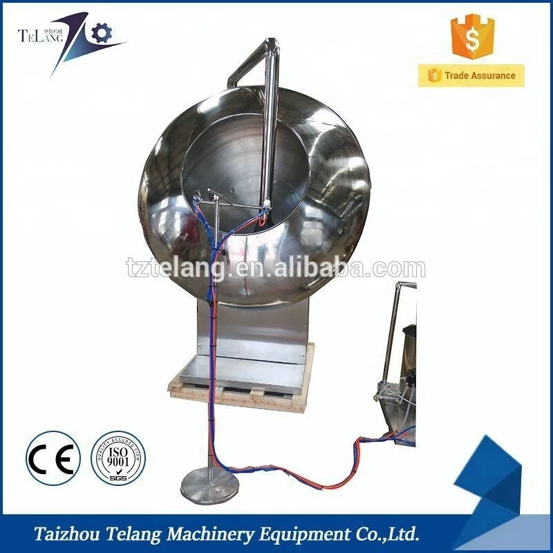 2019 Candy pharmaceutical tablet polishing candied peanut caramelized nuts sugar coating machine