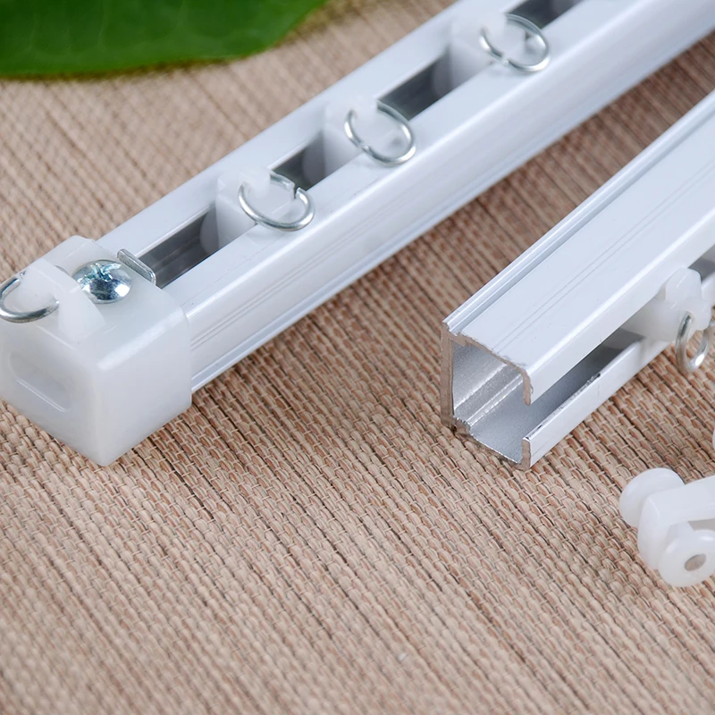 Acrimo curtain rails clips bendable flexible pvc window curtain rail track ceiling bracket bendable curtain track