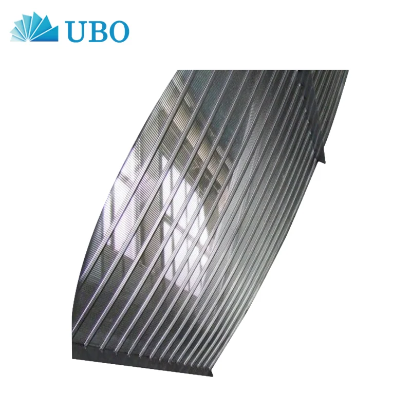 Wedge Johnson Wire Vee Screen DSM Parabolic Filter Screen Curve Welded Sieve Bend Screen