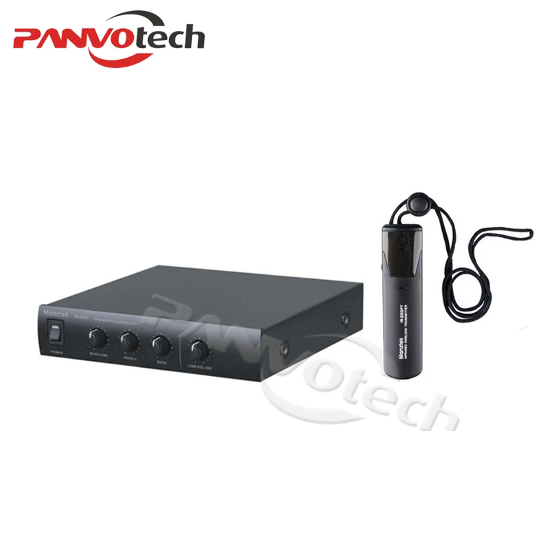 Manztek Infrared Wireless pendant microphone system IR-PA1