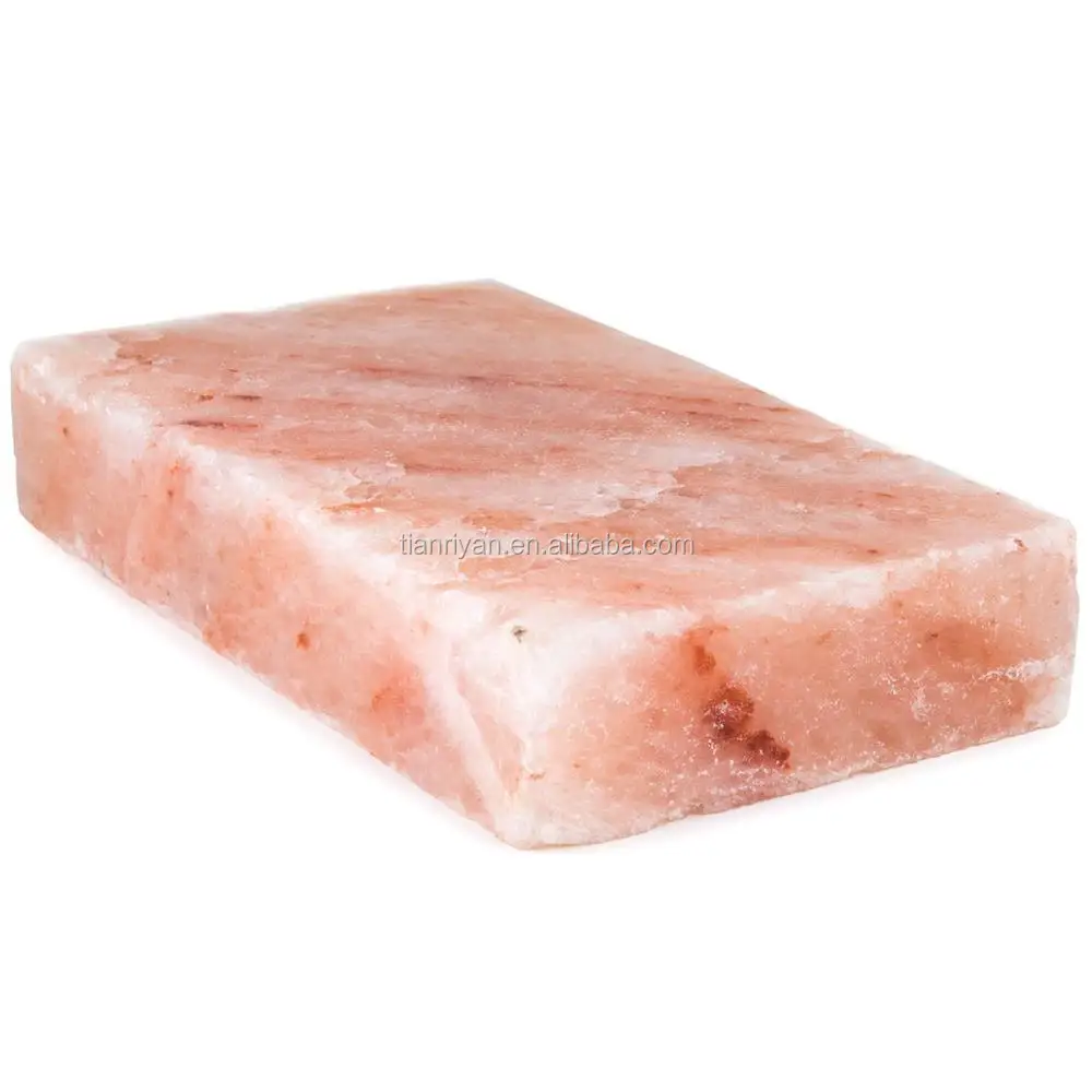  Новое поступление Гималайская соляная пластина с держателем из нержавеющей стали плита