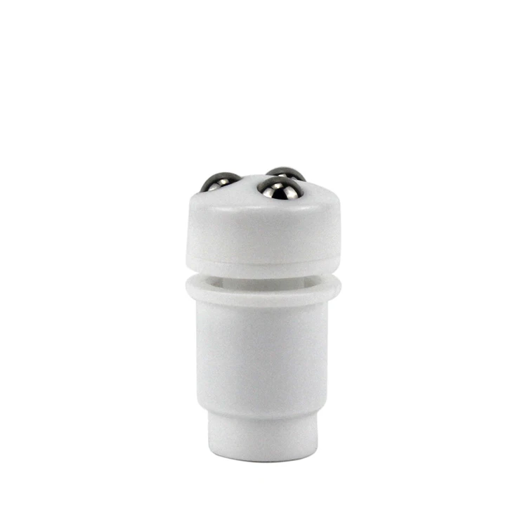 Eye cream oil container with 3 Roller Ball Eye Essence Gel Applicator cosmetic  plastic  Tube