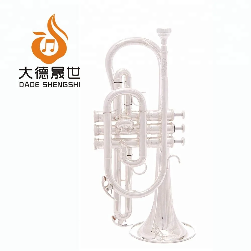 
Accept OEM Dasheng Music DSCR-4435S Chinese Silver Cornet 