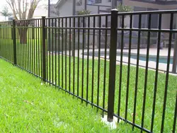 high quality garden used galvanized steel fence cheap wrought iron fence panels for sale