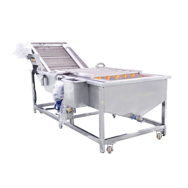 
Industrial Bubble Tomatoes Washer Melon Strawberry Mango Blueberry Apple Fruit Washing Machine 
