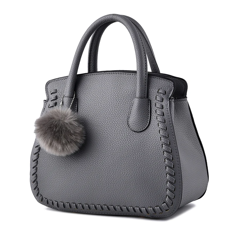 OLB018 Ormosias top handle latest design ladies pu leather handbag