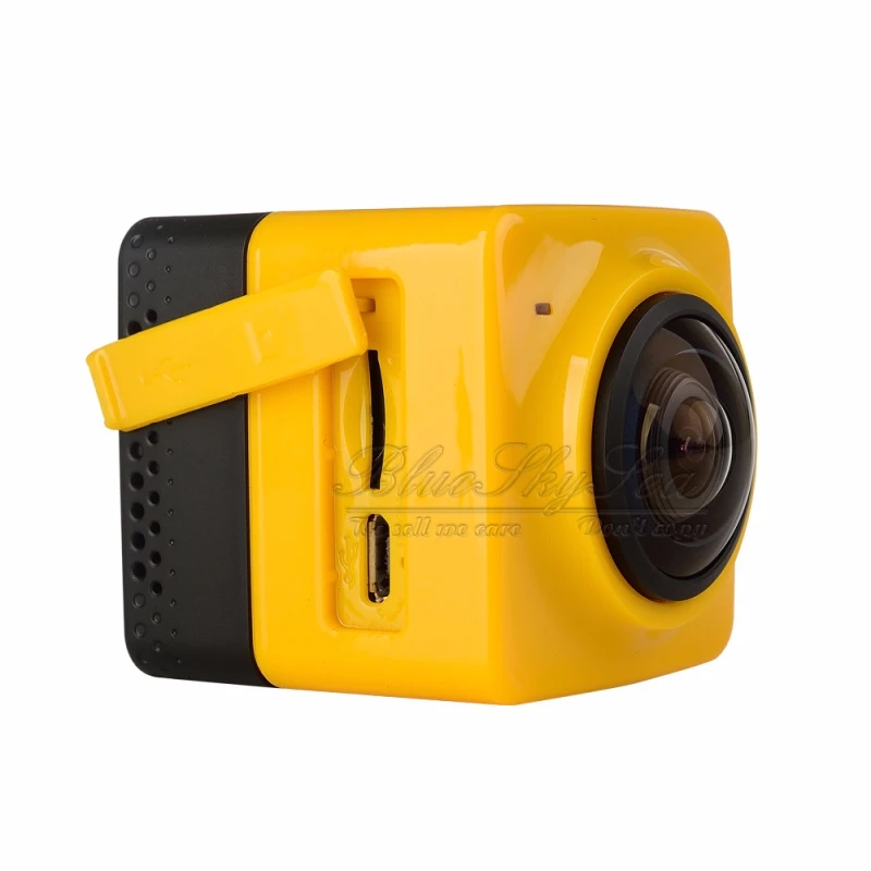 Cube 360 Sports Video Camera WIFI H.264 1280*1042 360 Degree Panorama Camera Tachograph