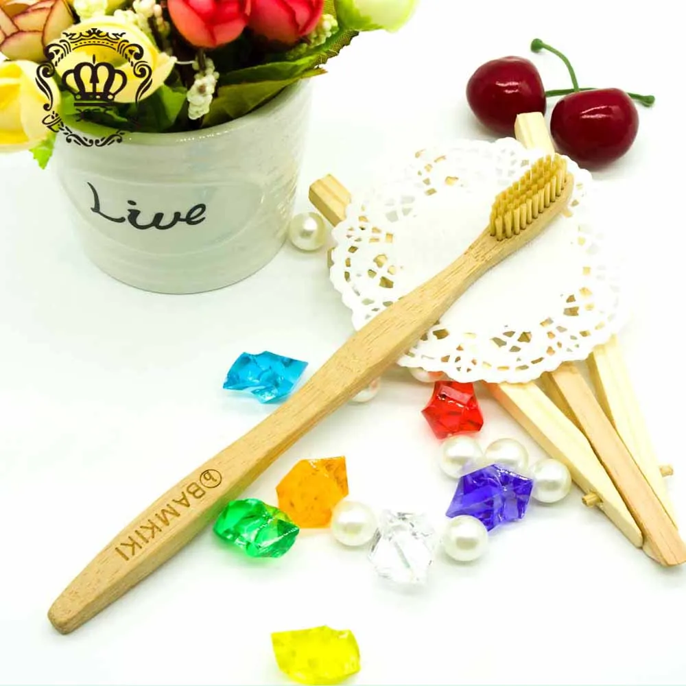 Wholesale Bamboo Charcoal Toothbrush Charcoal Adult Tooth Brush bamboo toothbrush natural