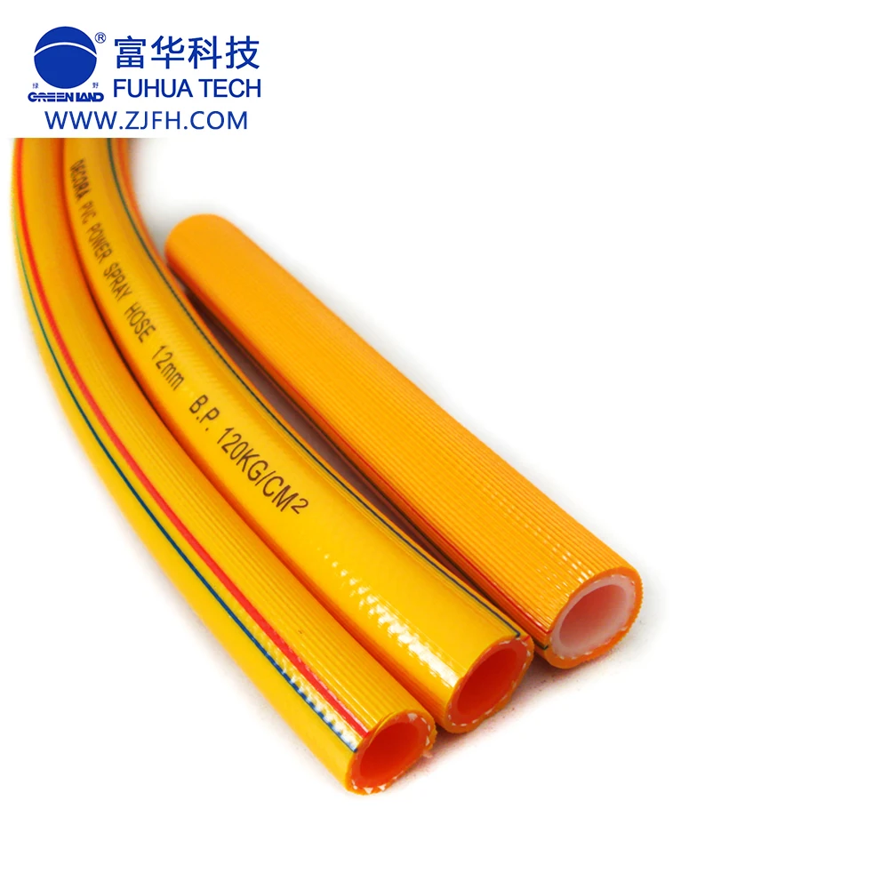 
3 layer 5 layer High quality pipe pvc spray hose for chemical use 
