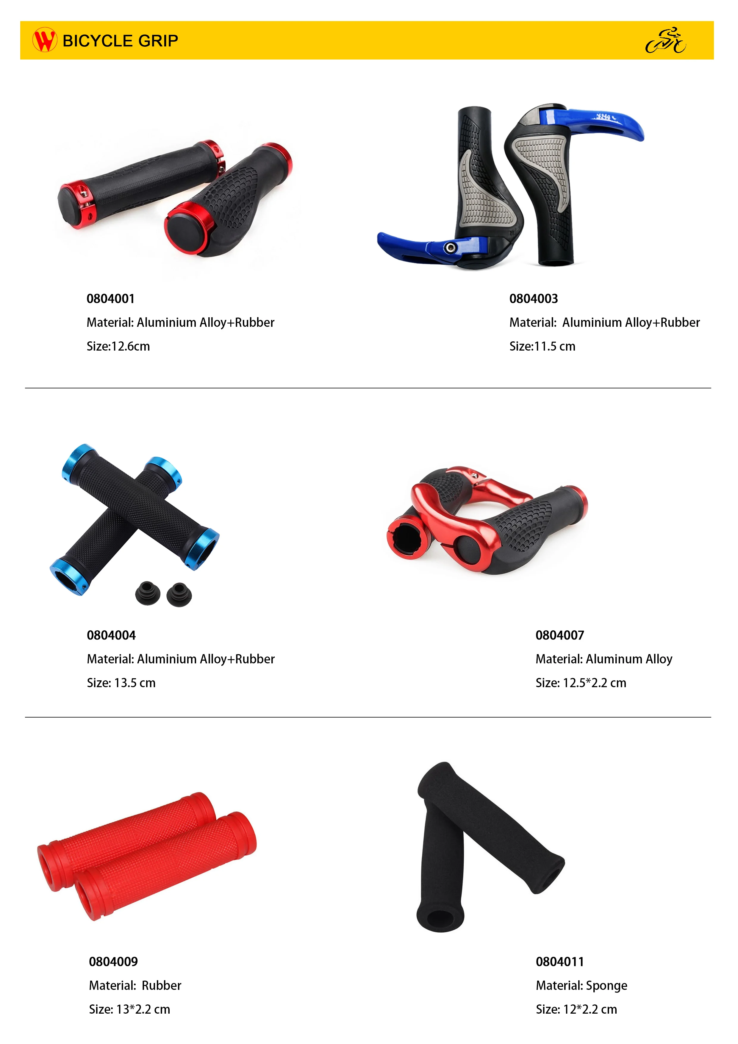 
WEST BIKING Bike Grips Rubber Cover Non-slip MTB Bike Handlebar Grip Aluminum Alloy Bicycle Accessories Cycling Handle Bar Grips 