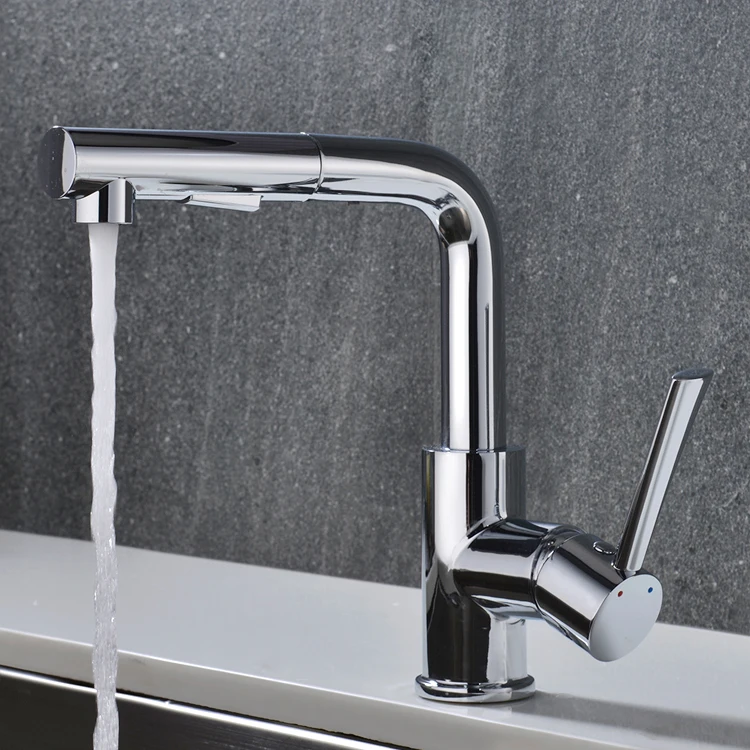 factory wholesale lowest price sanitary pull out kitchen faucet