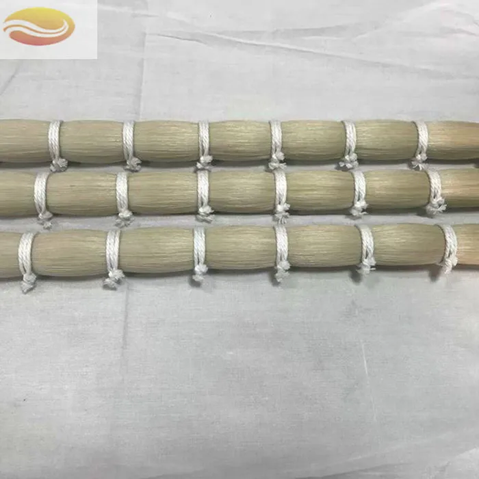 
Sales Best Quality Mongolian Stallion White Horse Tail Hair Natural Horse Hairs 80cm 