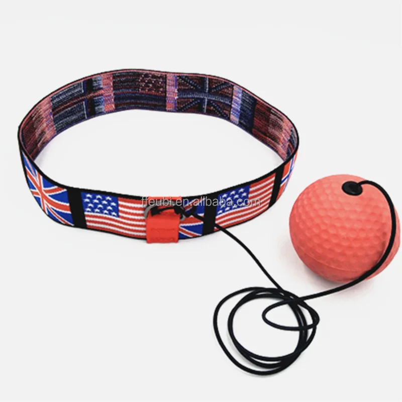 Боксерский Тренировочный Мяч, тренировочный мяч с повязкой на голову для тренировки рефлекса скорости, боксерские упражнения